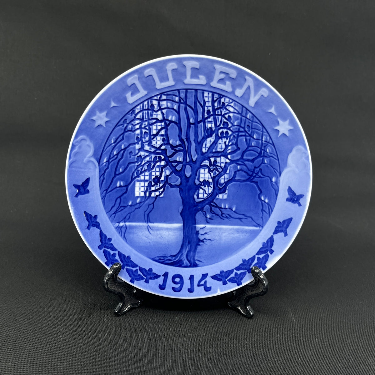 Royal Copenhagen juleplatte 1914