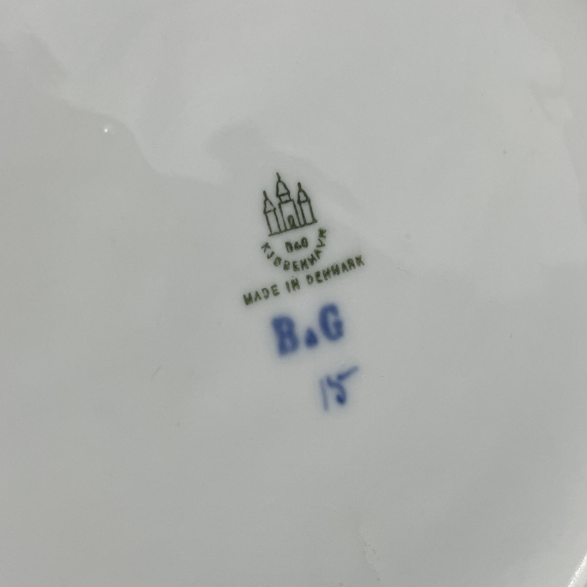Blue painted tureen from Bing & Grondahl