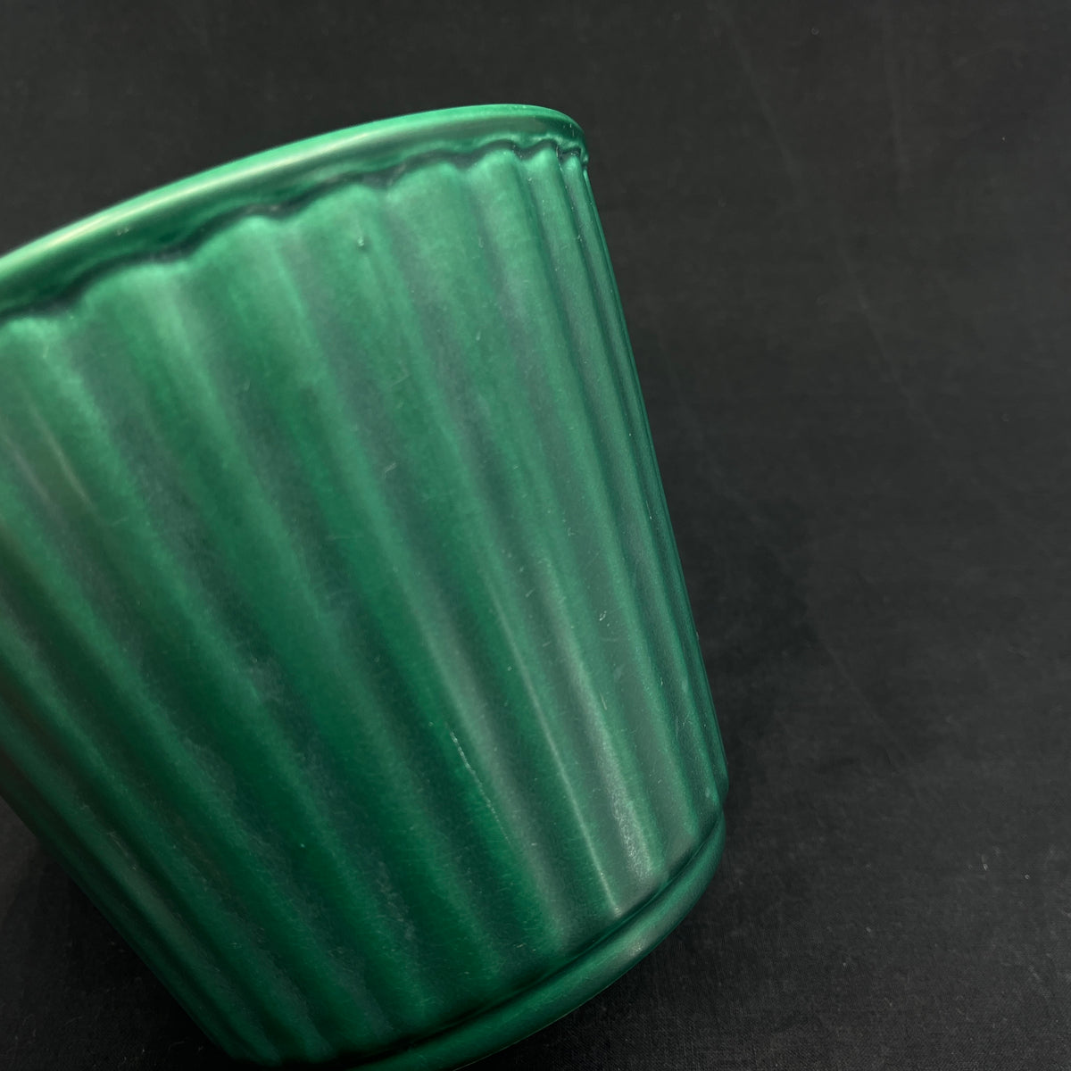 Green Bremerholm flowerpot from Aluminia