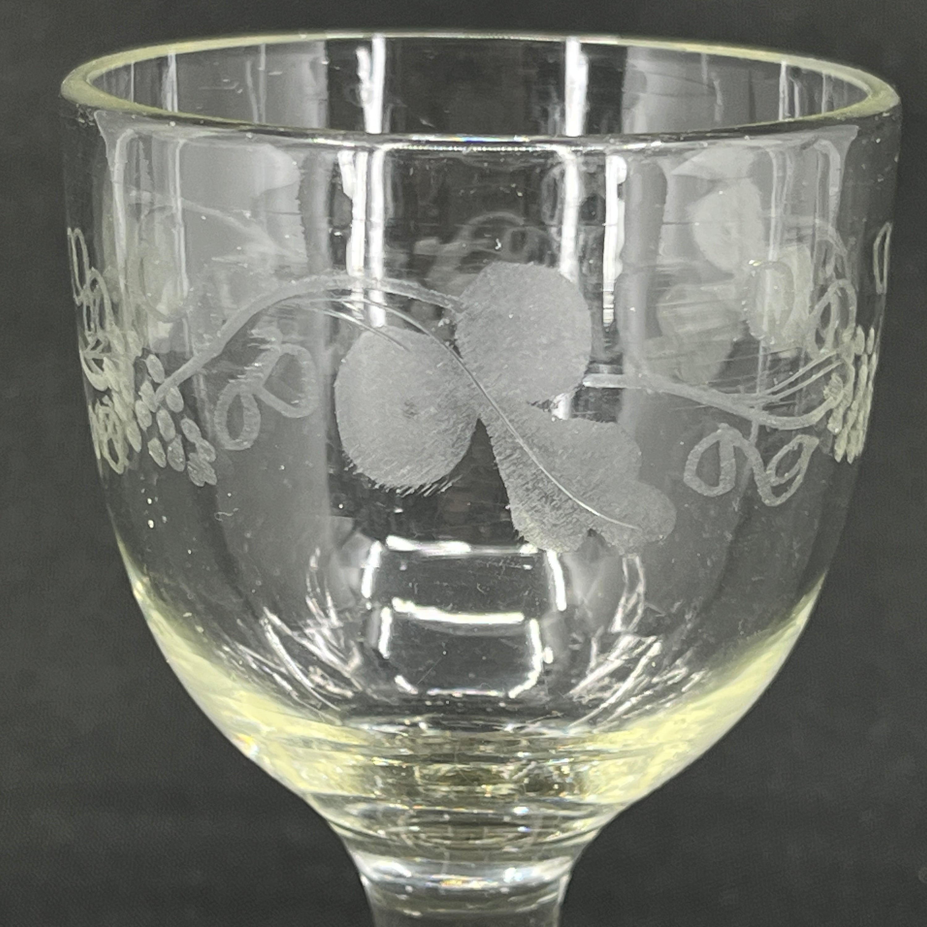 Mylenberg vinløvsglas, 11 cm.