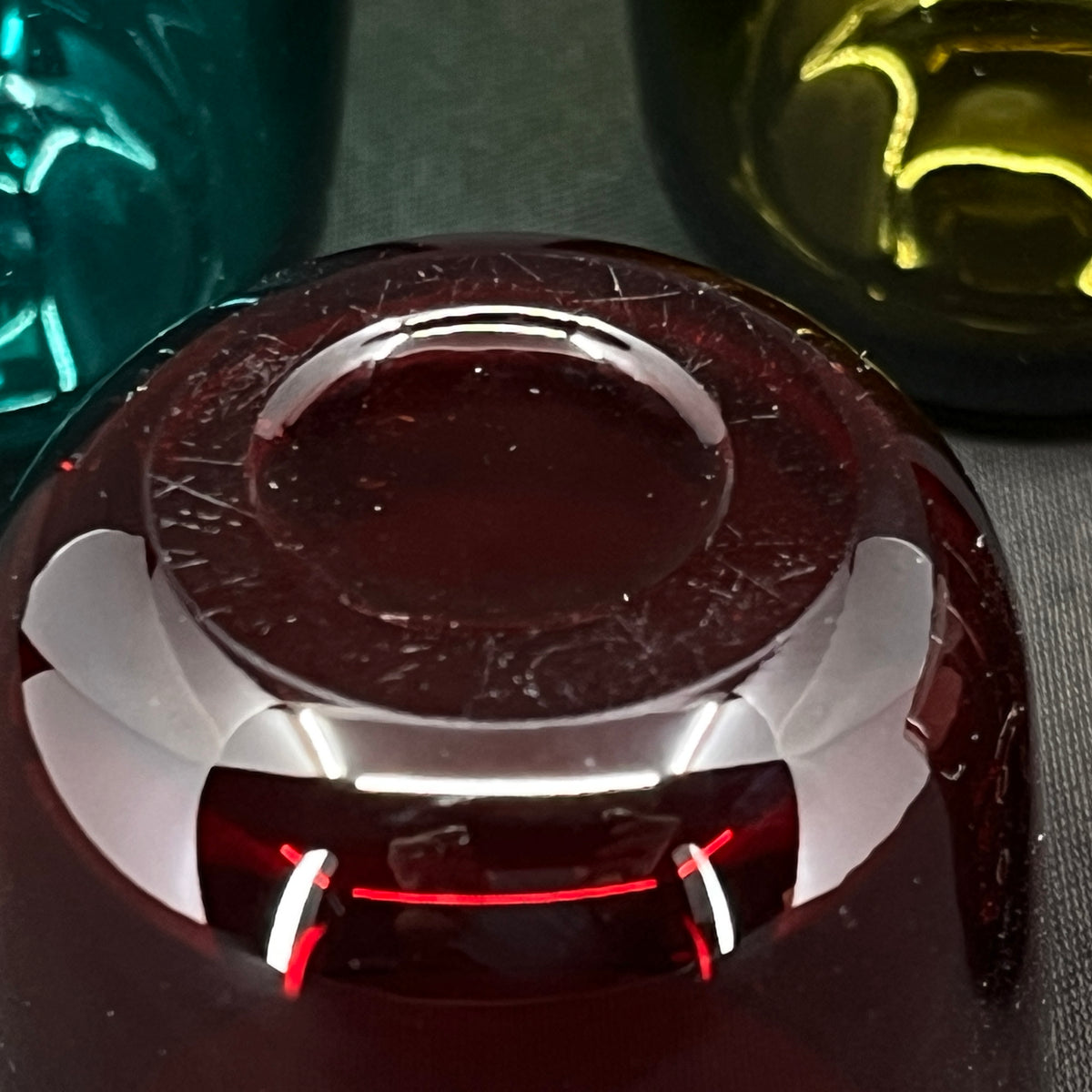 4 Fasetti glass af Kaj Franck fra Nuutajärvi