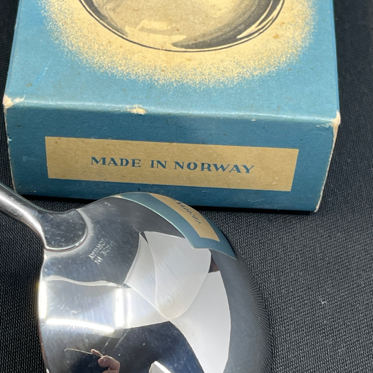 Modern Norwegian rosewood serving spoon from the 1960s