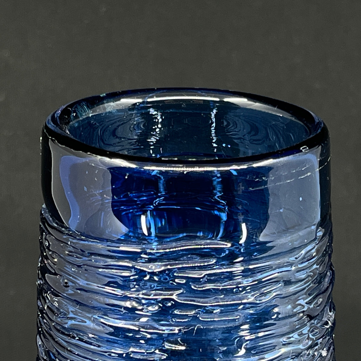 Vase by Bengt Edenfalk - Blue Spun vase