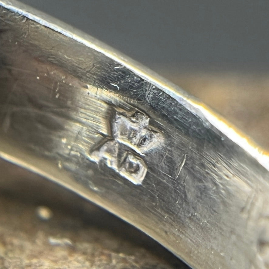 Moderne ring med helitrope - A. Dragsted