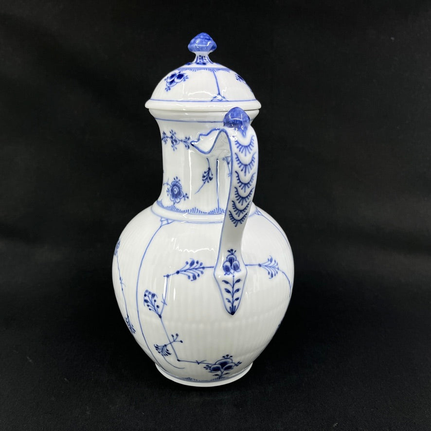 Musselmalet Riflet kaffekande, 1898-1923