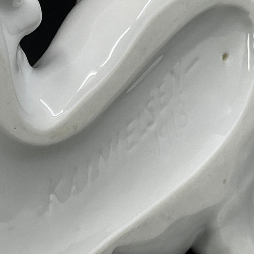 Woman with Child by Kai Nielsen for Bing & Grøndahl – white figurine