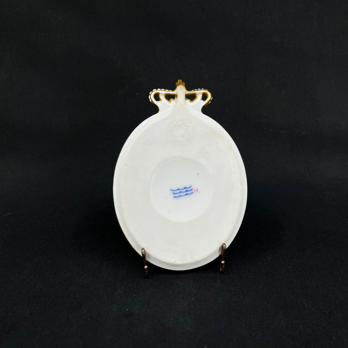 Royal Copenhagen silhouette platte - Georg 1. af Grækenland 1845-1913