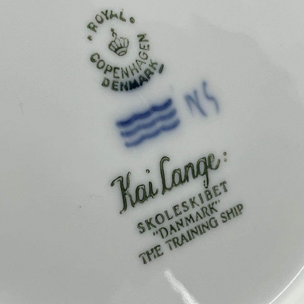 Royal Copenhagen juleplatte 1961 - 3. sortering