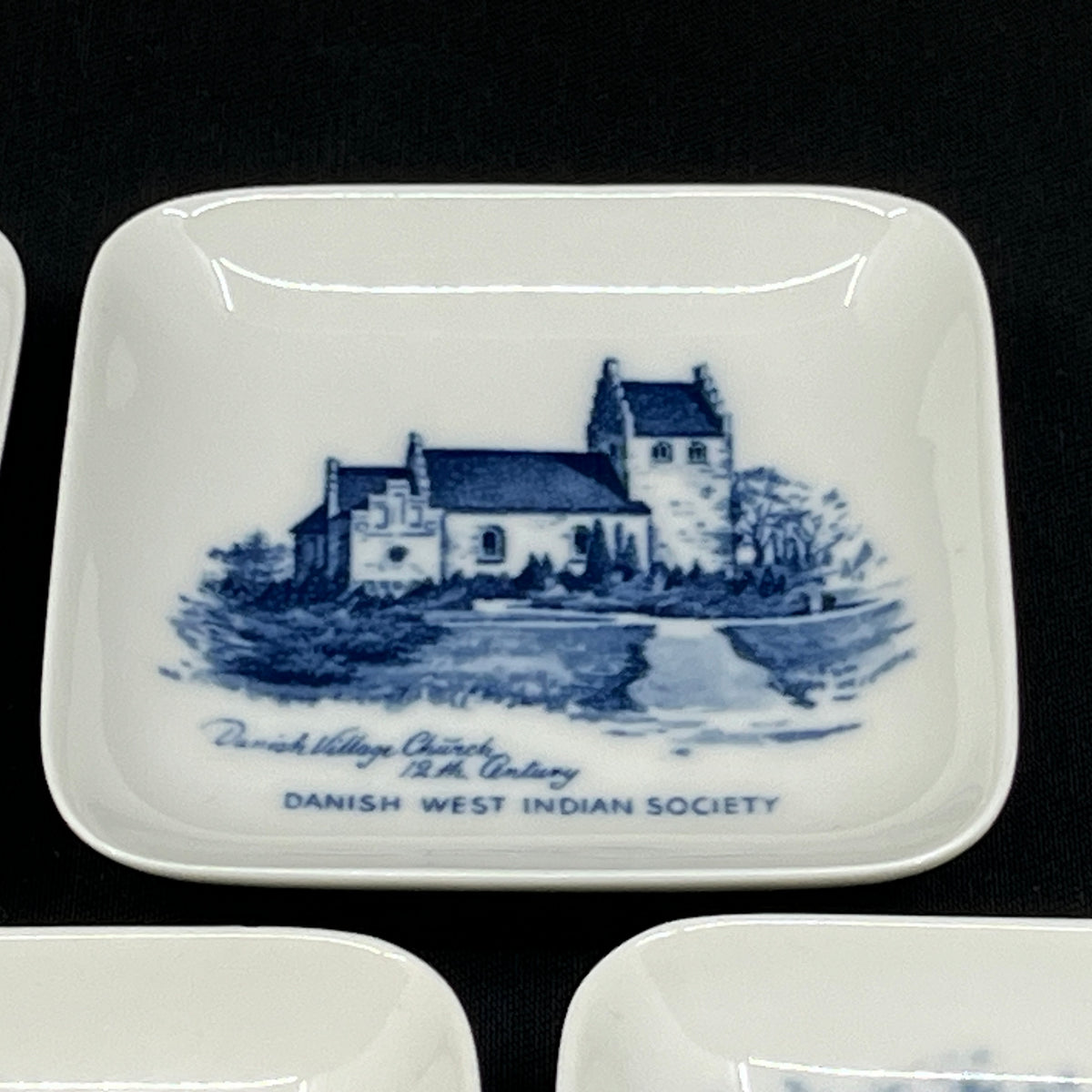 Samling platter fra Dansk Vestindisk Selskab