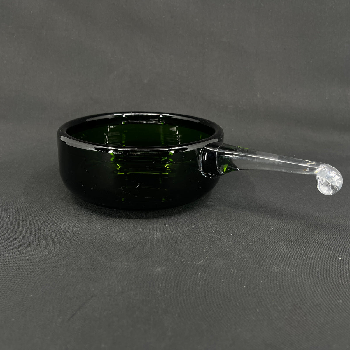 Transparent grøn Palet sildeskål, 15 cm.