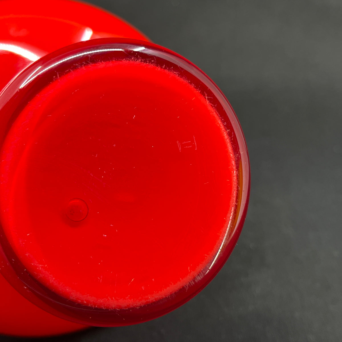 Rød Carnaby vase - 15 cm.