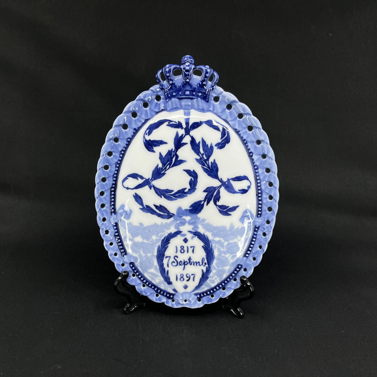 Royal Copenhagen commemorative plate from 1897