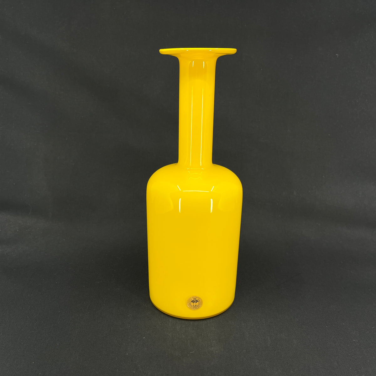 Yellow Otto Brauer Gulvvase