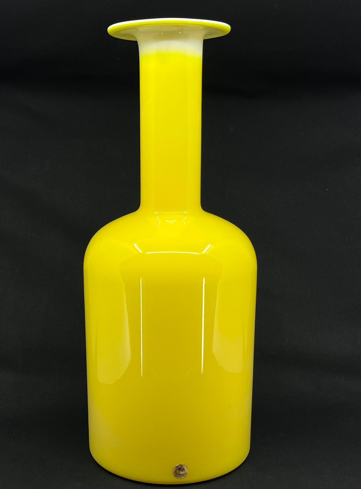 Yellow Otto Brauer Gulvvase