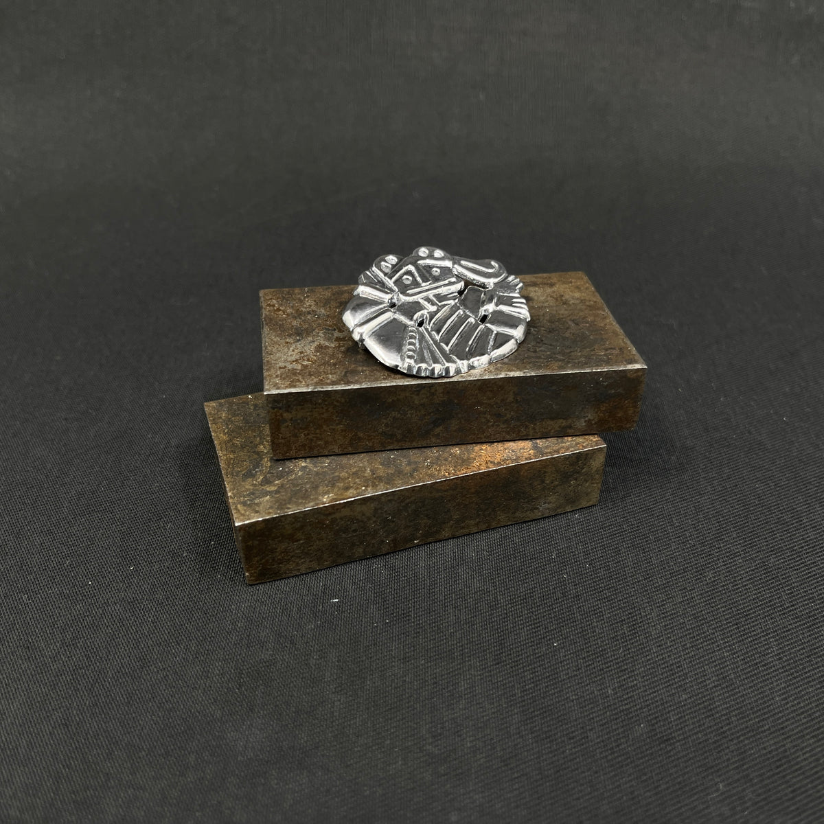 Modern silver brooch - Heerup?
