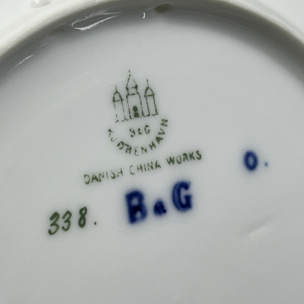 Bing & Grøndahl Christmas plate 1899