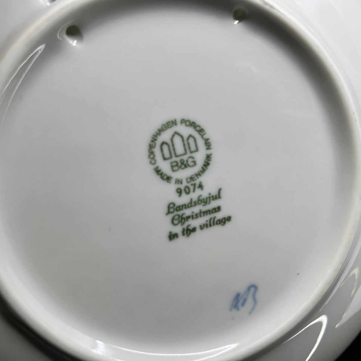Bing & Grøndahl Christmas plate 1974