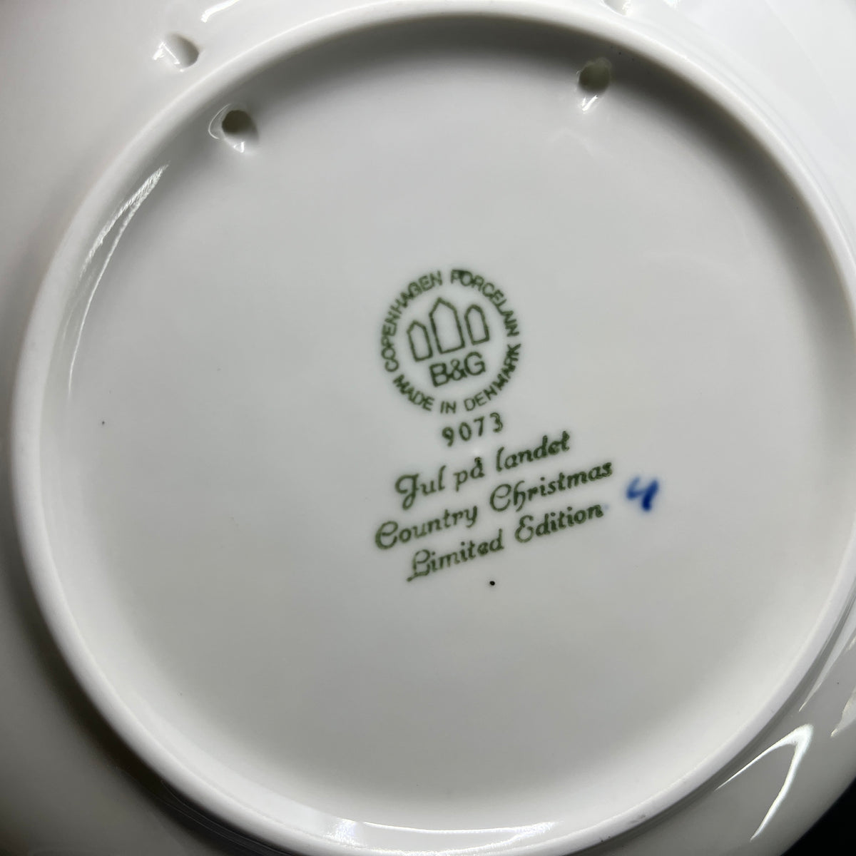 Bing & Grøndahl Christmas plate 1973