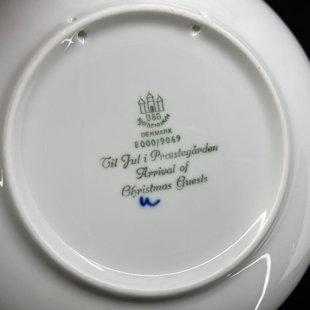 Bing & Grøndahl Christmas plate 1969