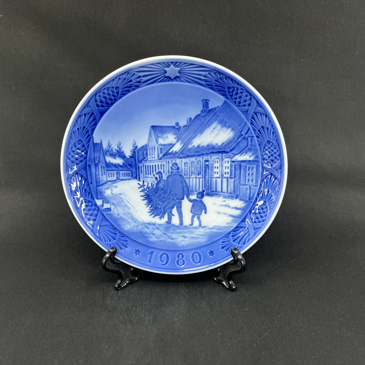 Royal Copenhagen Christmas plate 1980
