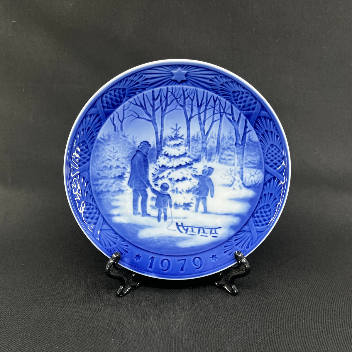 Royal Copenhagen juleplatte 1979