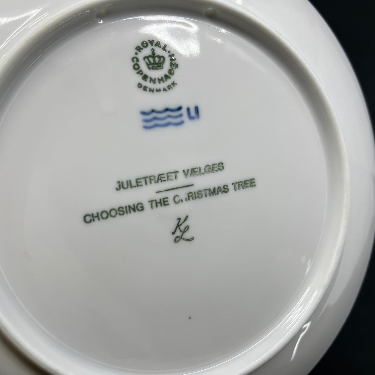 Royal Copenhagen juleplatte 1979