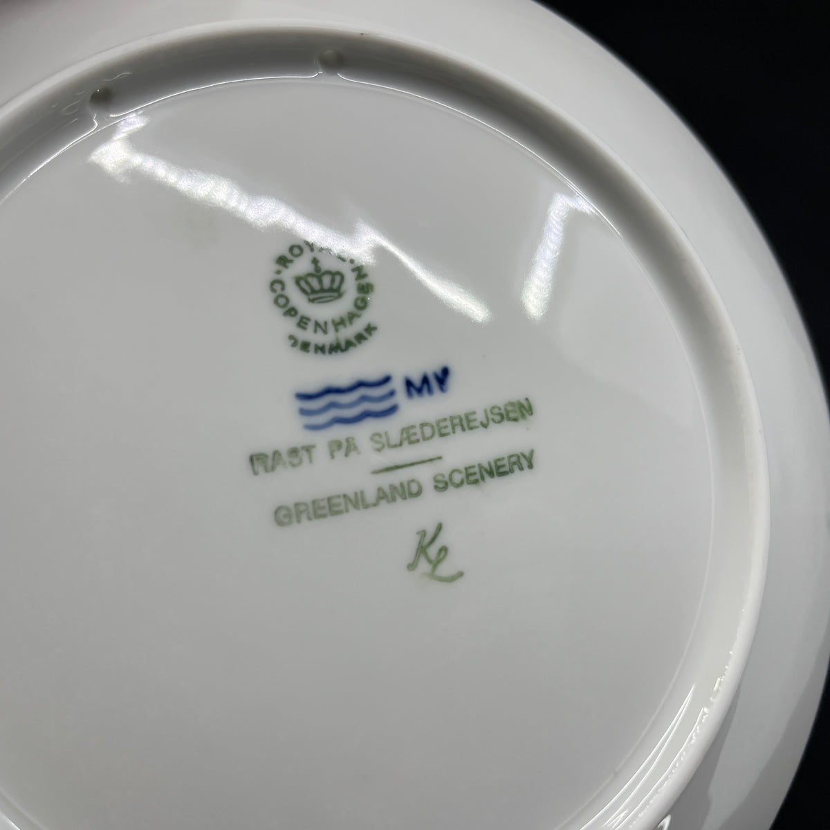 Royal Copenhagen juleplatte 1978