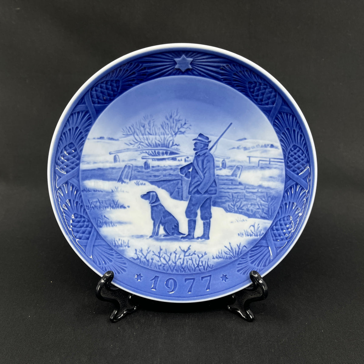 Royal Copenhagen juleplatte 1977