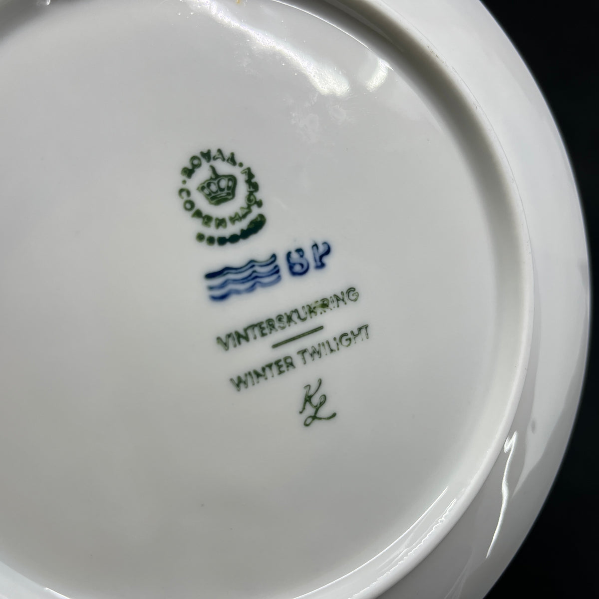 Royal Copenhagen Christmas plate 1974