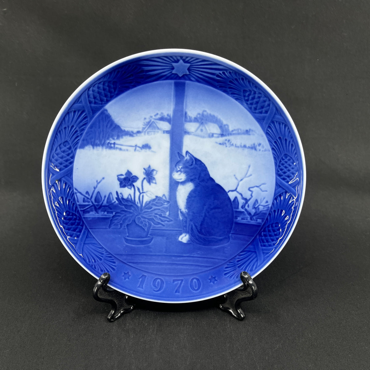 Royal Copenhagen juleplatte 1970