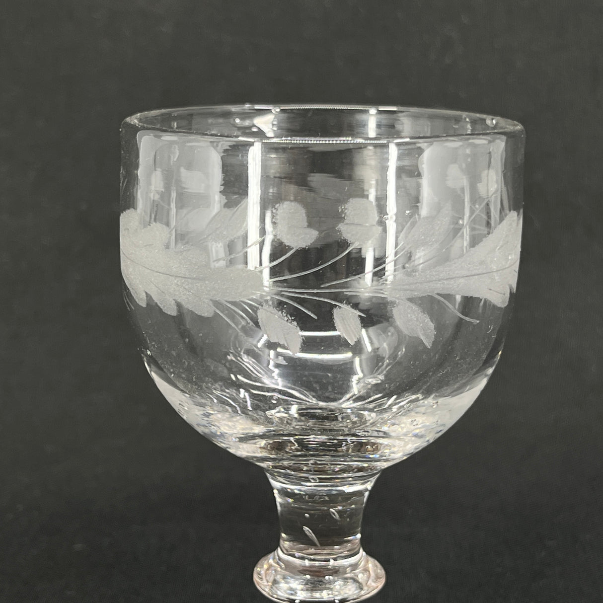 German oak-leaf glass from the 1880s