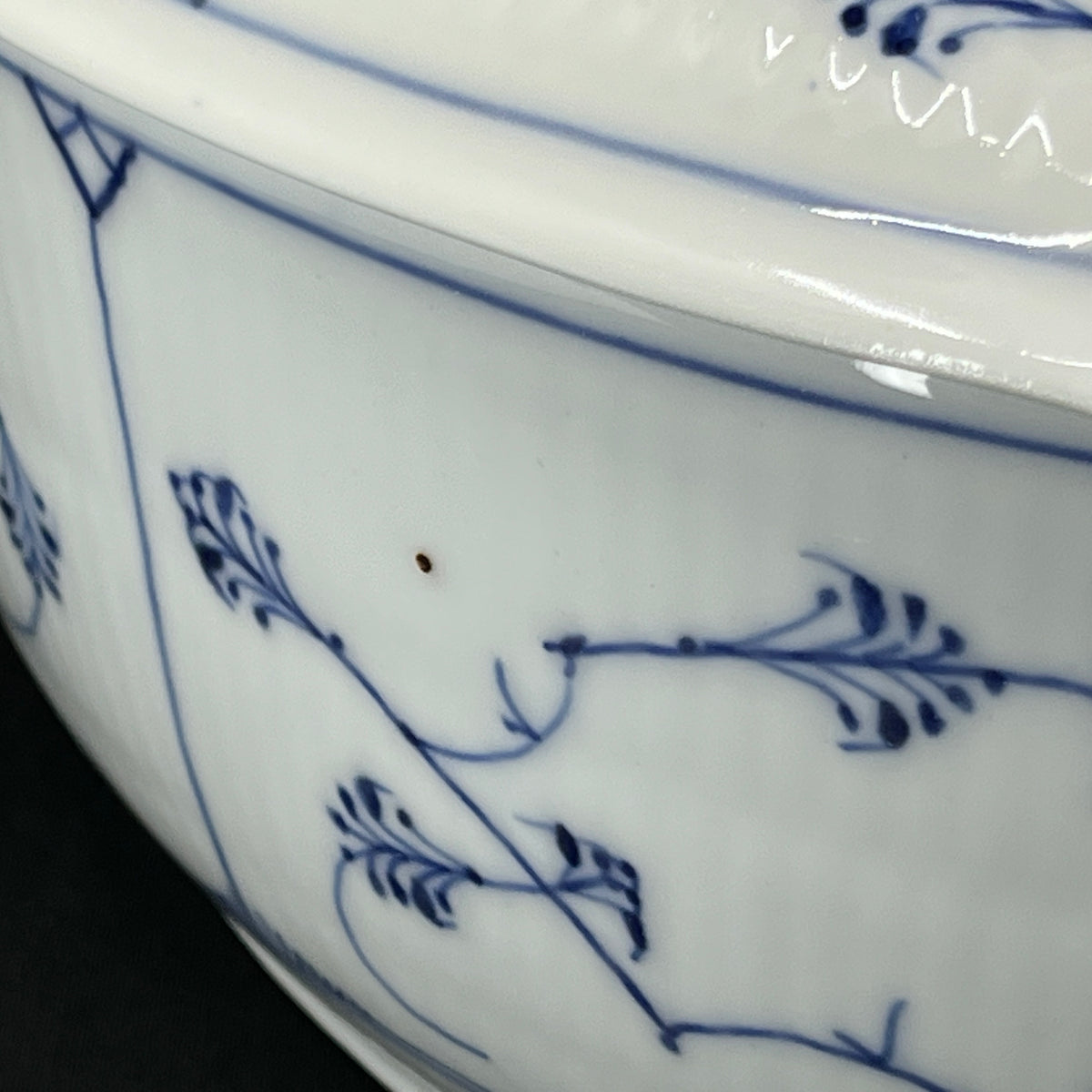 Blue Fluted Fluted Plain soup tureen, 1/360
