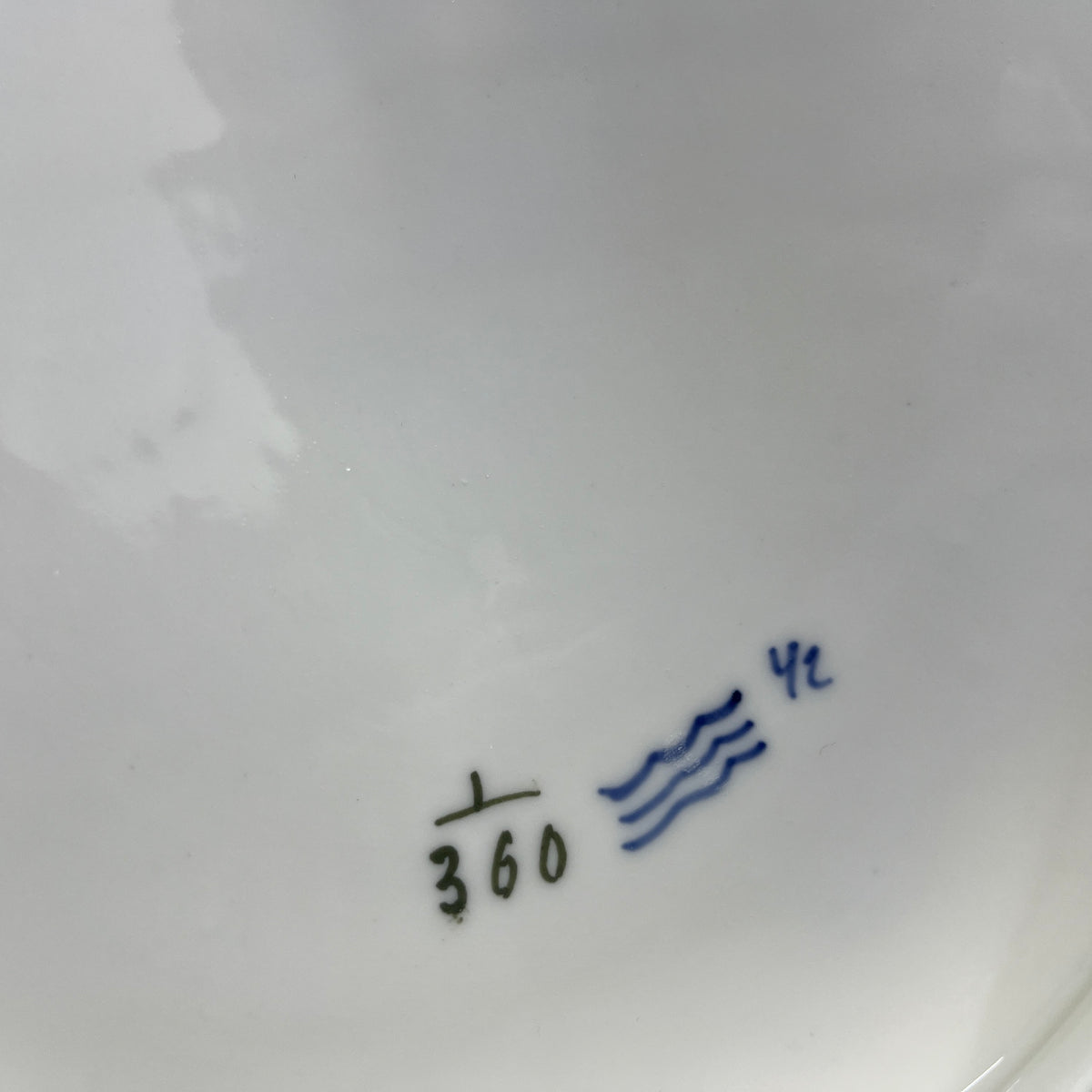 Blue Fluted Fluted Plain soup tureen, 1/360