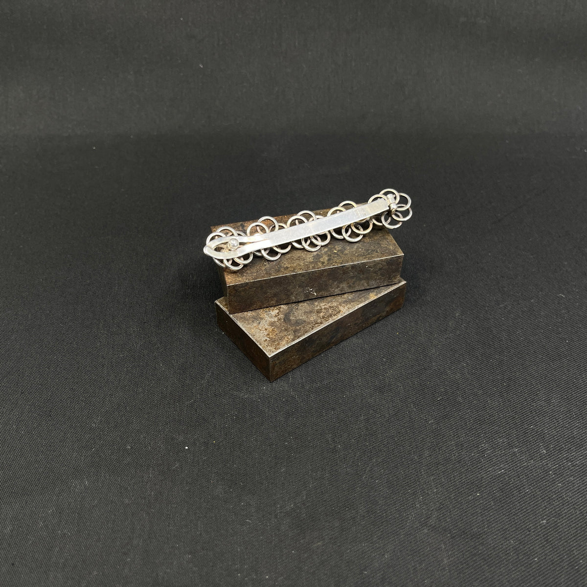 Beautiful silver hair clip