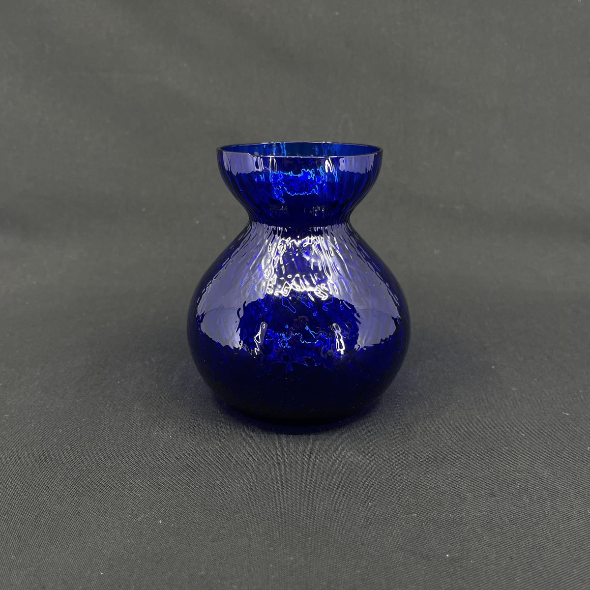 Blue hyacinth glass