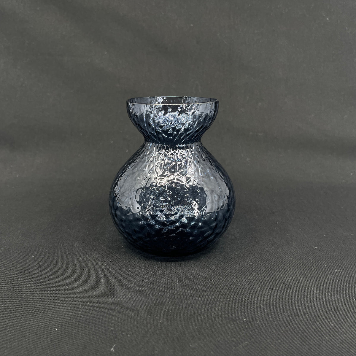 Night blue hyacinth glass