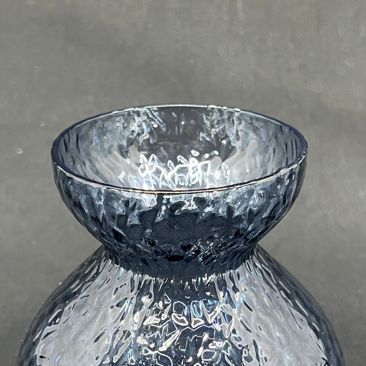 Night blue hyacinth glass