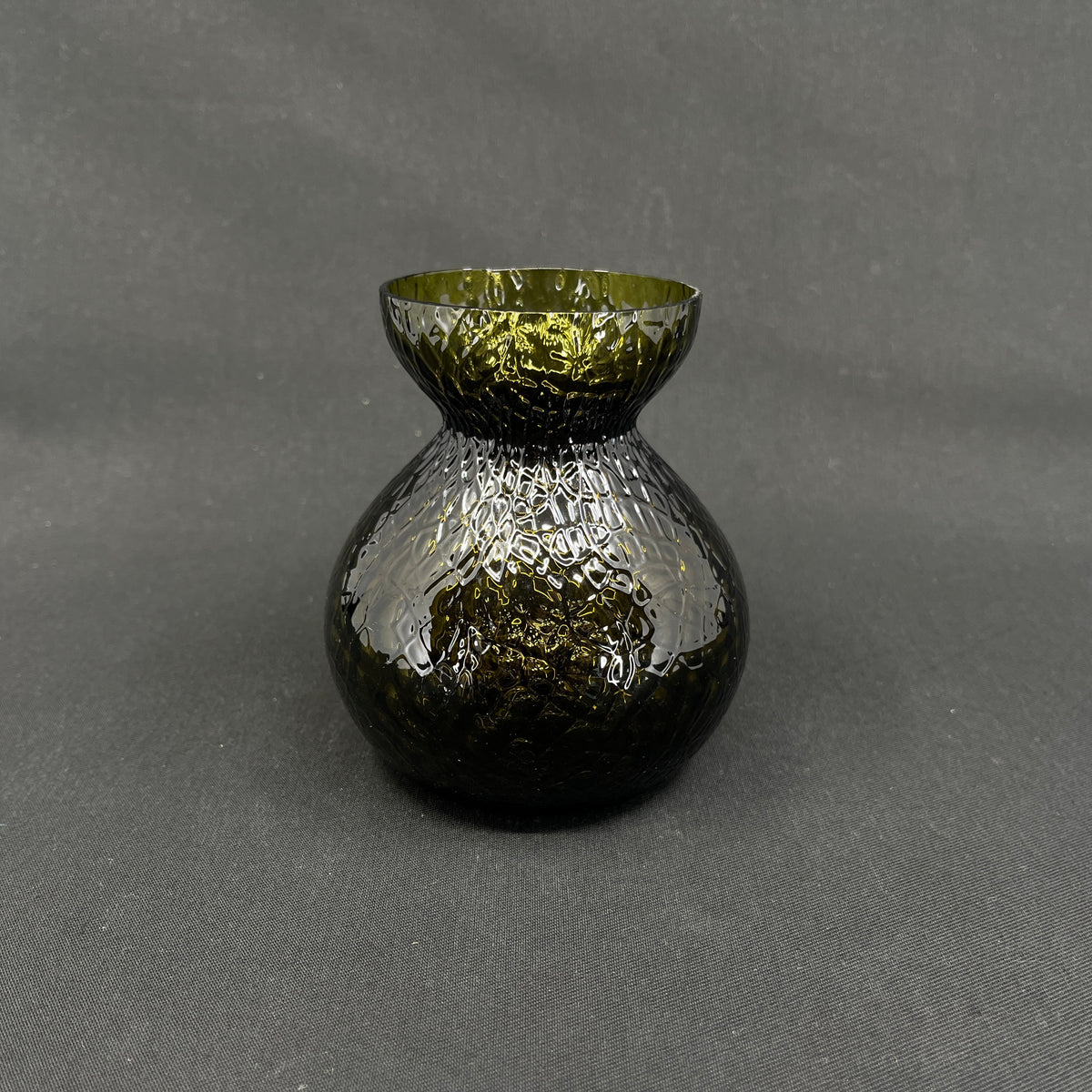 Olivengrønt hyacintglas