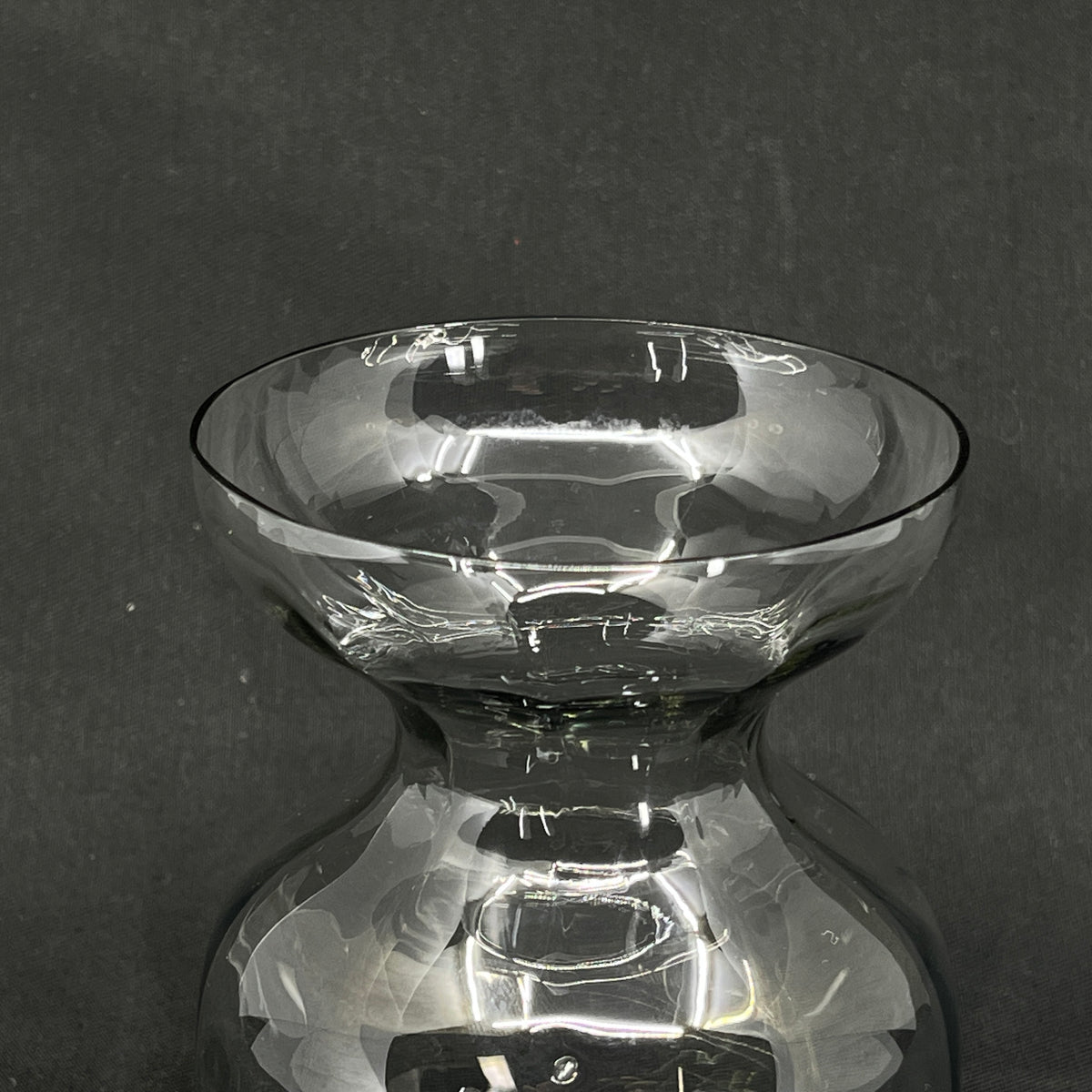 Gråligt hyacintglas fra Holmegaard Glasværk