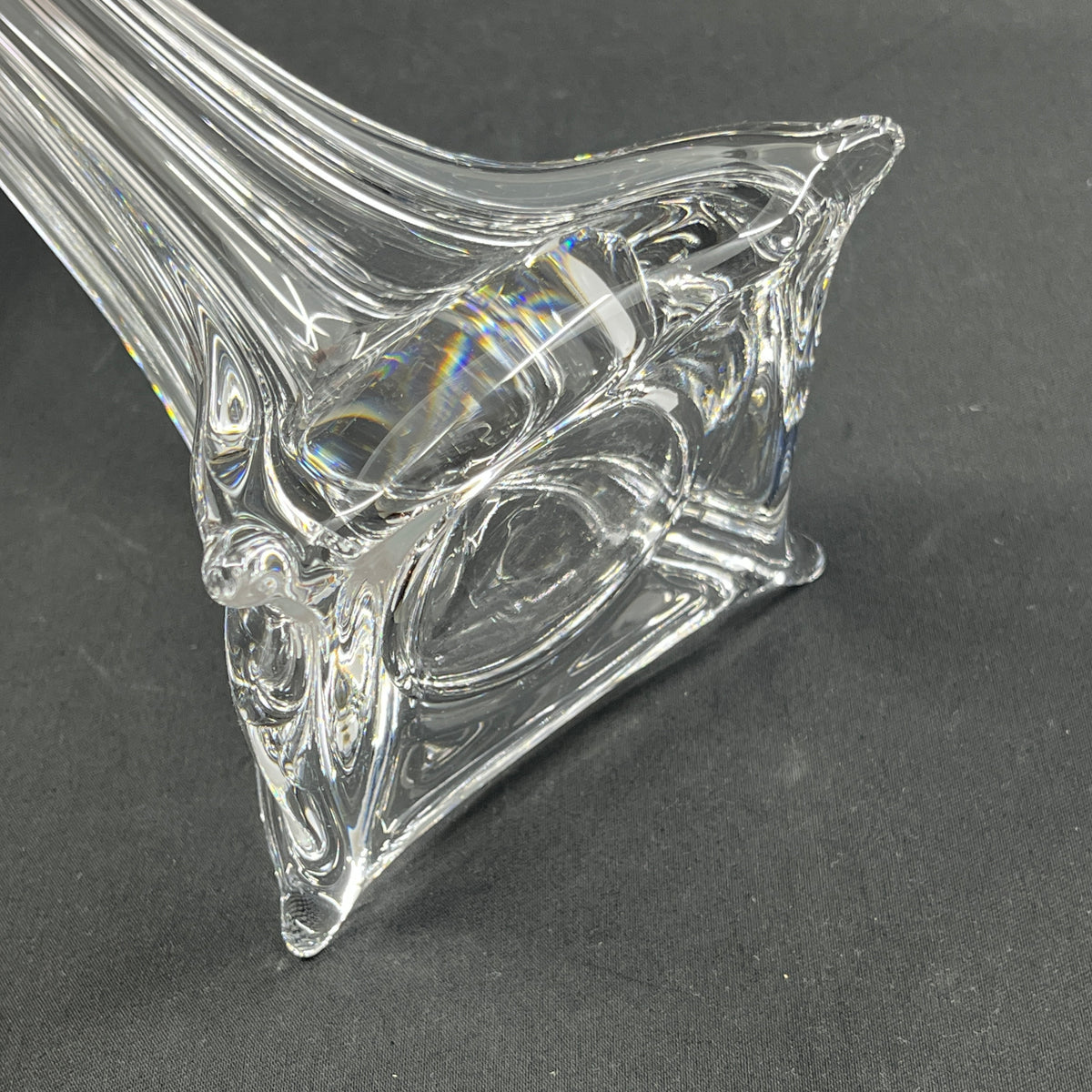 A tall lily vase, 49 cm.