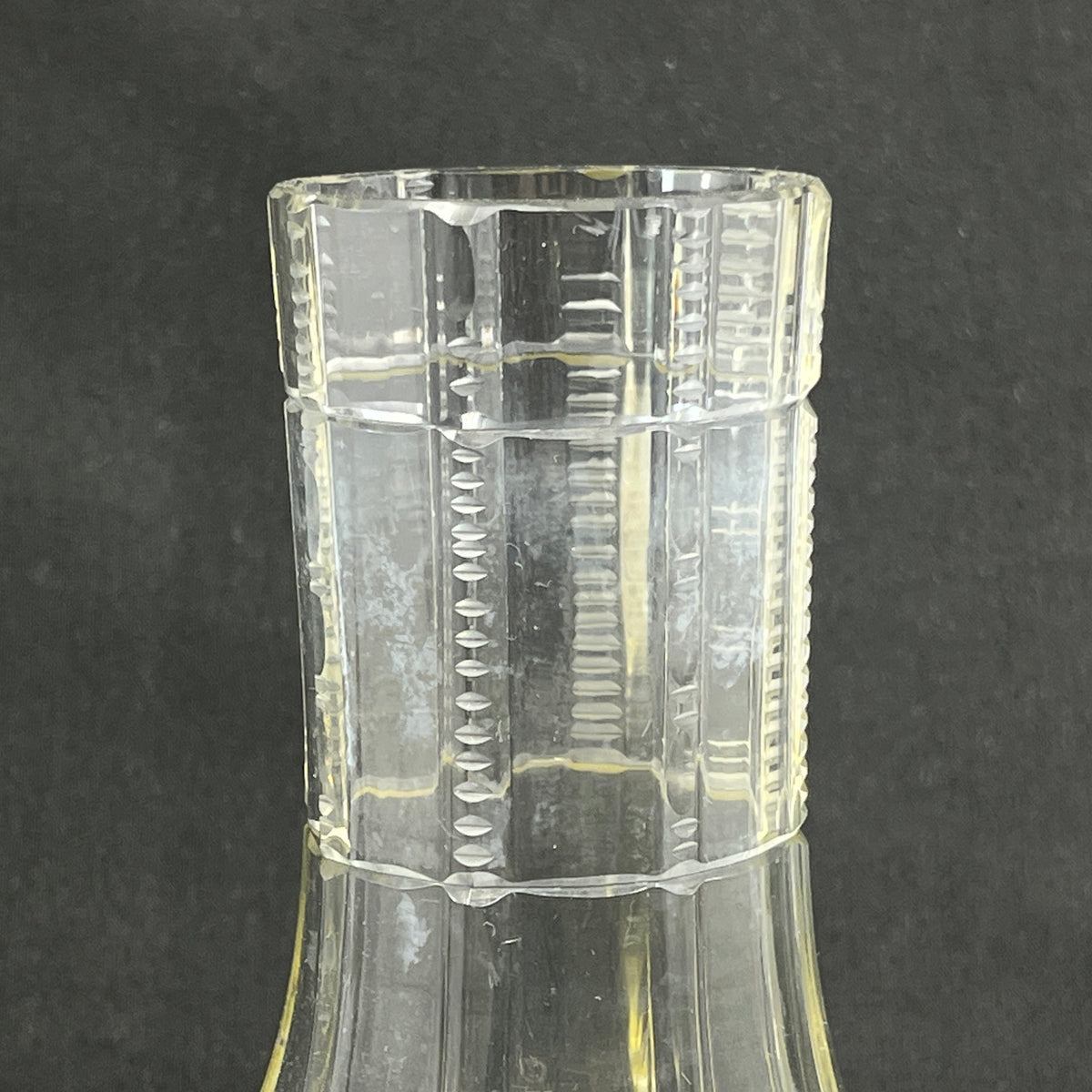Polished flask vase from the 1920s