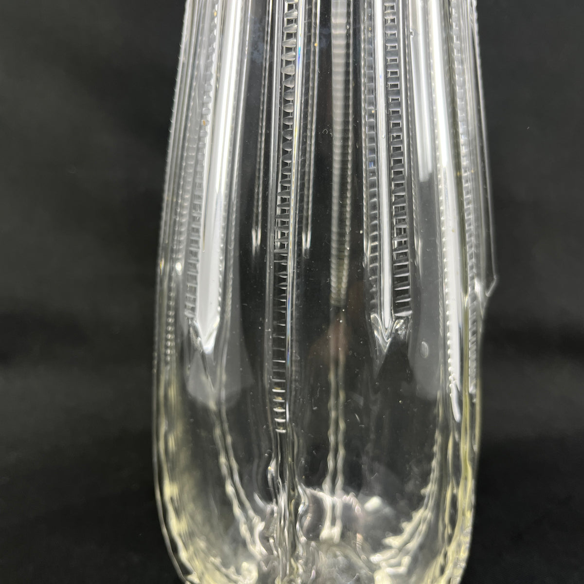Fin dråbeformet vase fra 1920'erne, 25 cm.