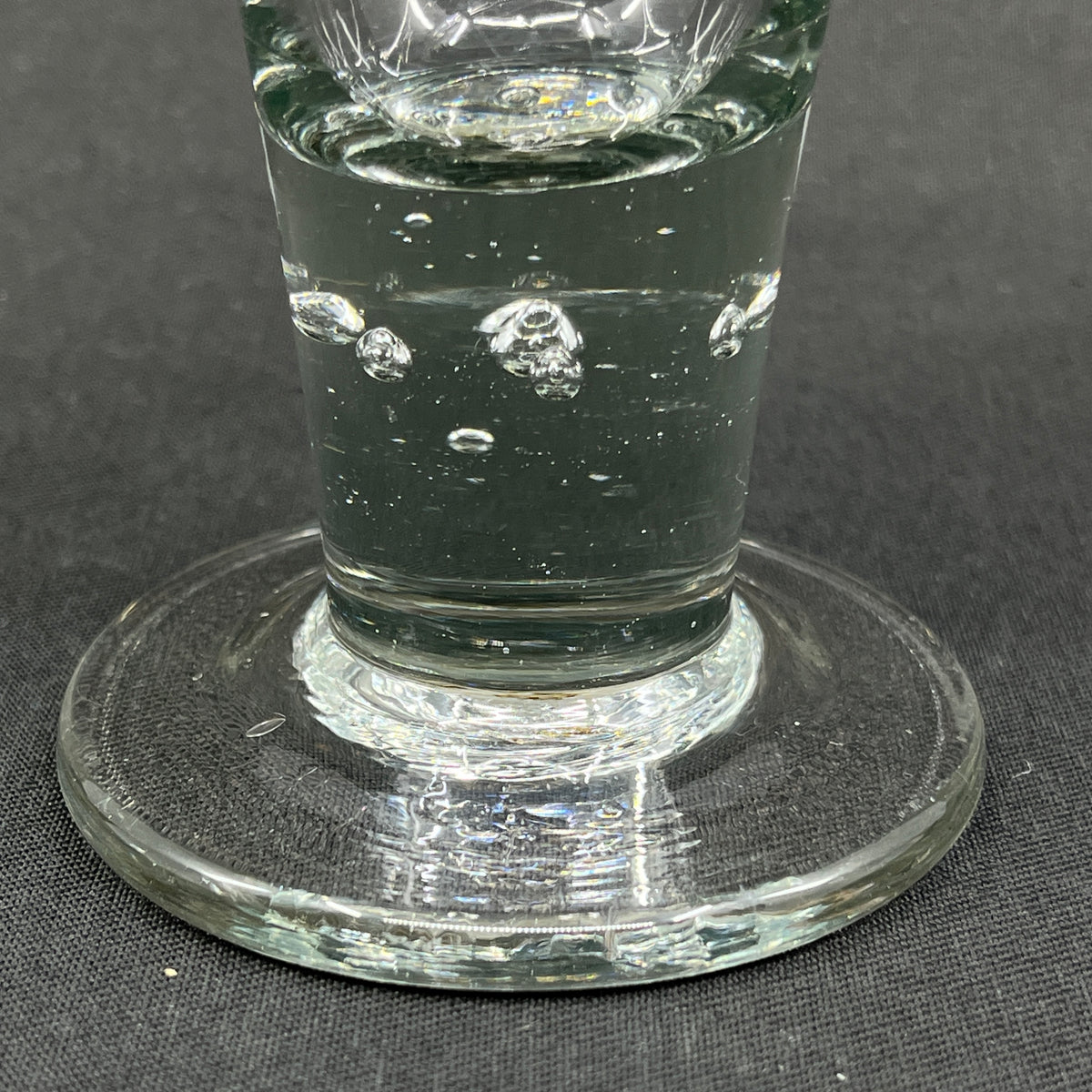 Antique Freemason with air bubbles from the 1770s
