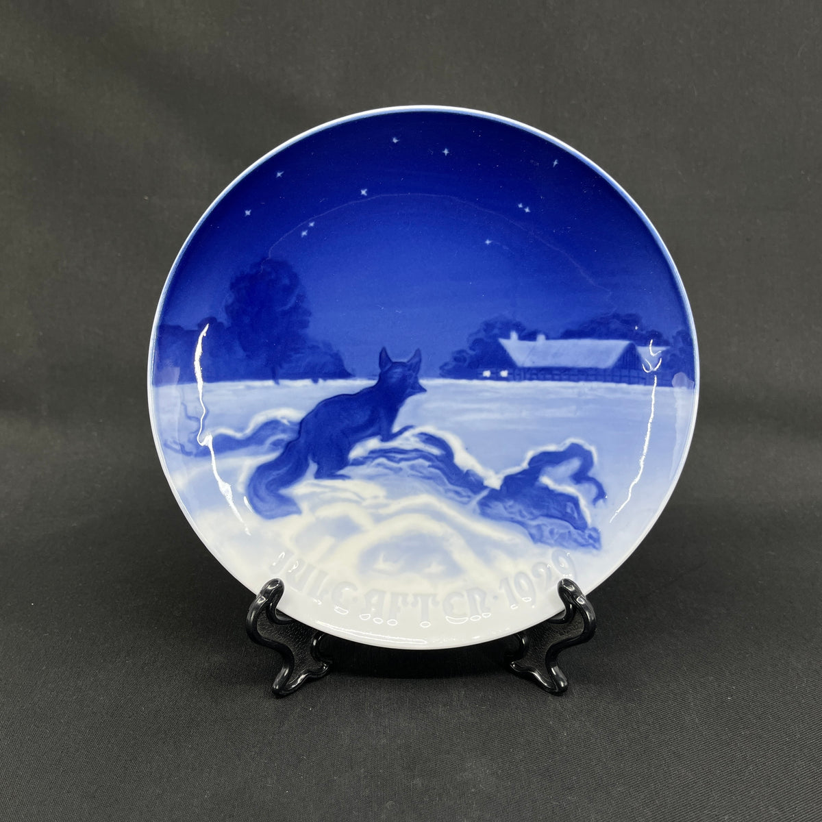 Bing & Grøndahl Christmas plate 1929