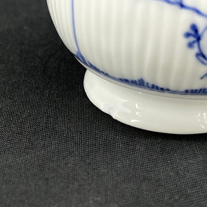 Rare Blue Fluted Plain creamer, 1/385