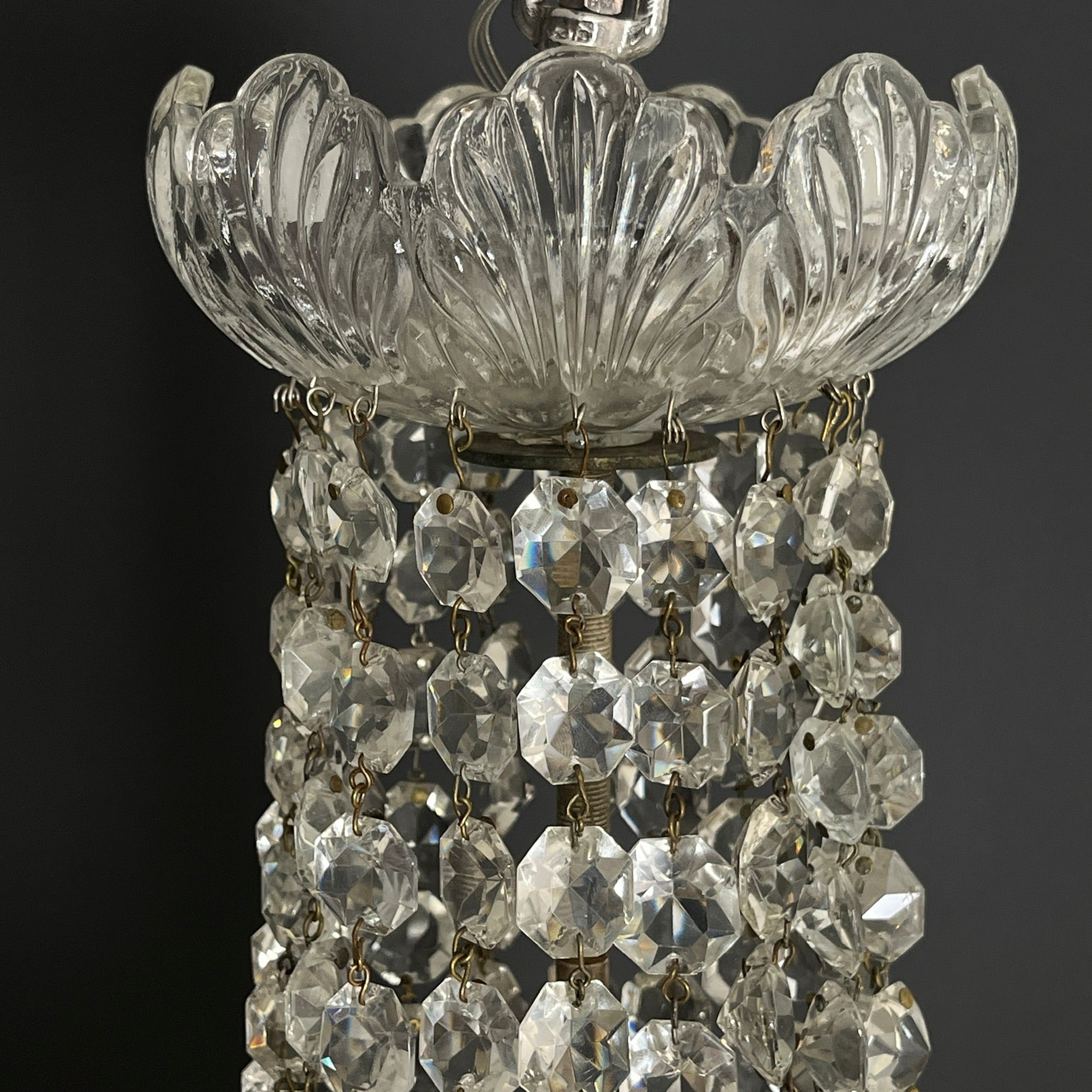 Prism chandelier from the 1910s