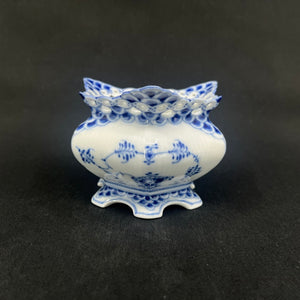 Blue Fluted Full Lace sugar bowl, 3. assort.