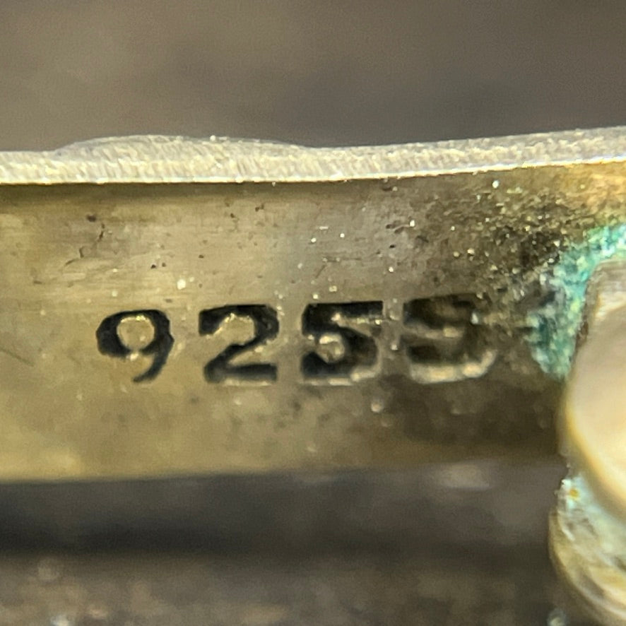 Broche med emalje - mariehøne