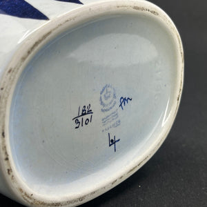 Stor oval Tenera vase fra Royal Copenhagen, 182/3101