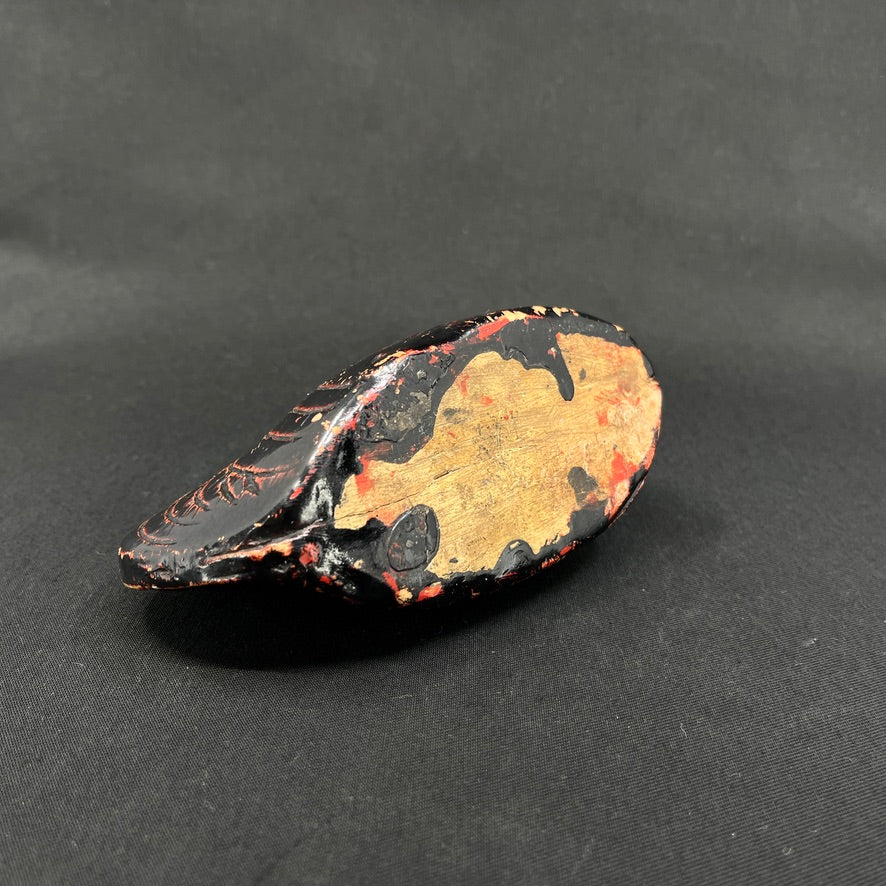 Earthenware money box – Black hen
